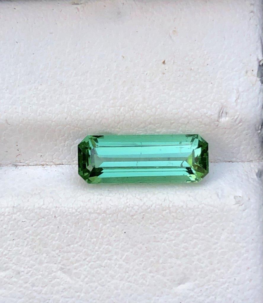 0.60 crts Greenish Blue Tourmaline - 9X3X3 mm: 0.60 crts Greenish Blue Tourmaline - 9X3X3 mm Shipping: