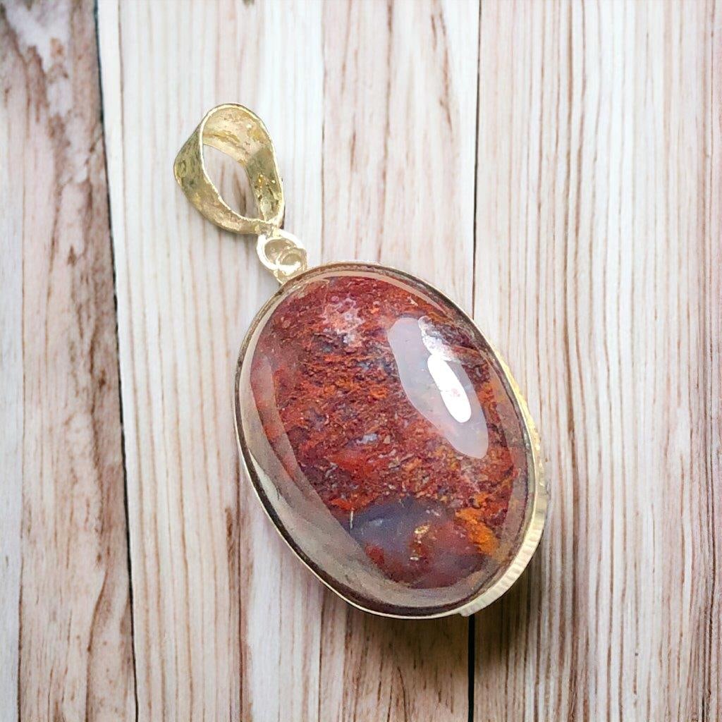 agate necklace in Silver - 2