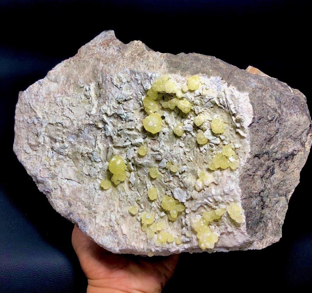 Brucite Crystals Cluster on Matrix - 6 KG - 25X20X8 CM (1 of 4)