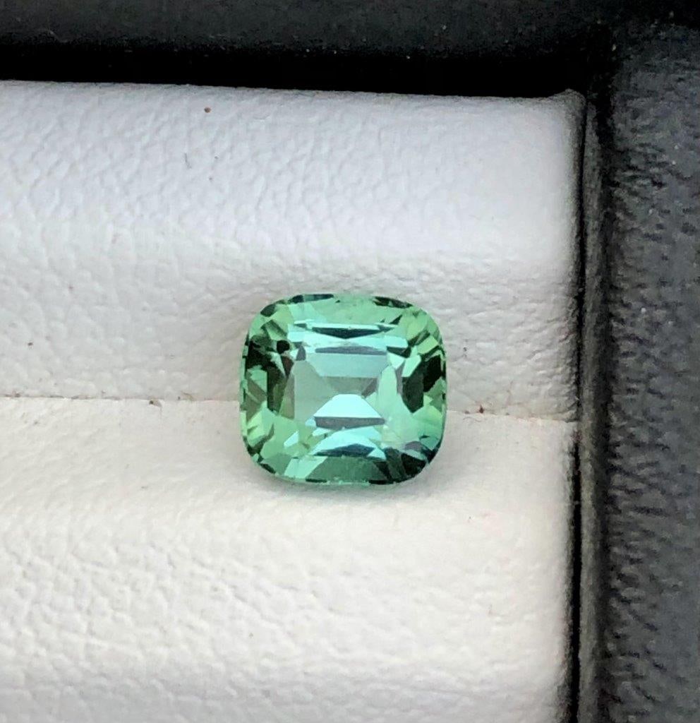 1.60 Carats Natural Greenish Blue Tourmaline Afg 7X6X5 mm: 1.60 Carats Natural Greenish Blue Tourmaline Afg 7X6X5 mm SHIPPING: 23$ Worldwide