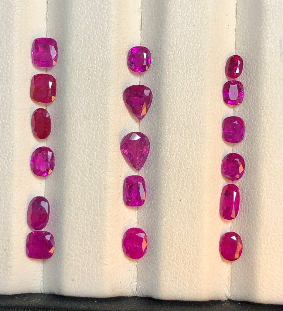 Very Fine Natural Ruby Lot 8 Carats – Afghanistan Origin Gemstones (1 of 4)