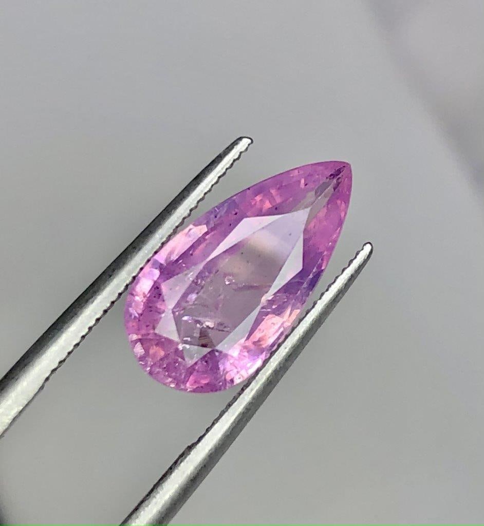 2.85 Carats Natural Pink Sapphire Afghanistan - 13.5X7X4 mm (1 of 4)