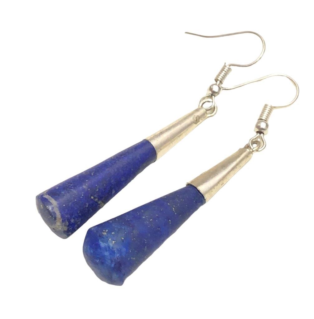 Lapis Lazuli Earrings in Gale (1 of 2)