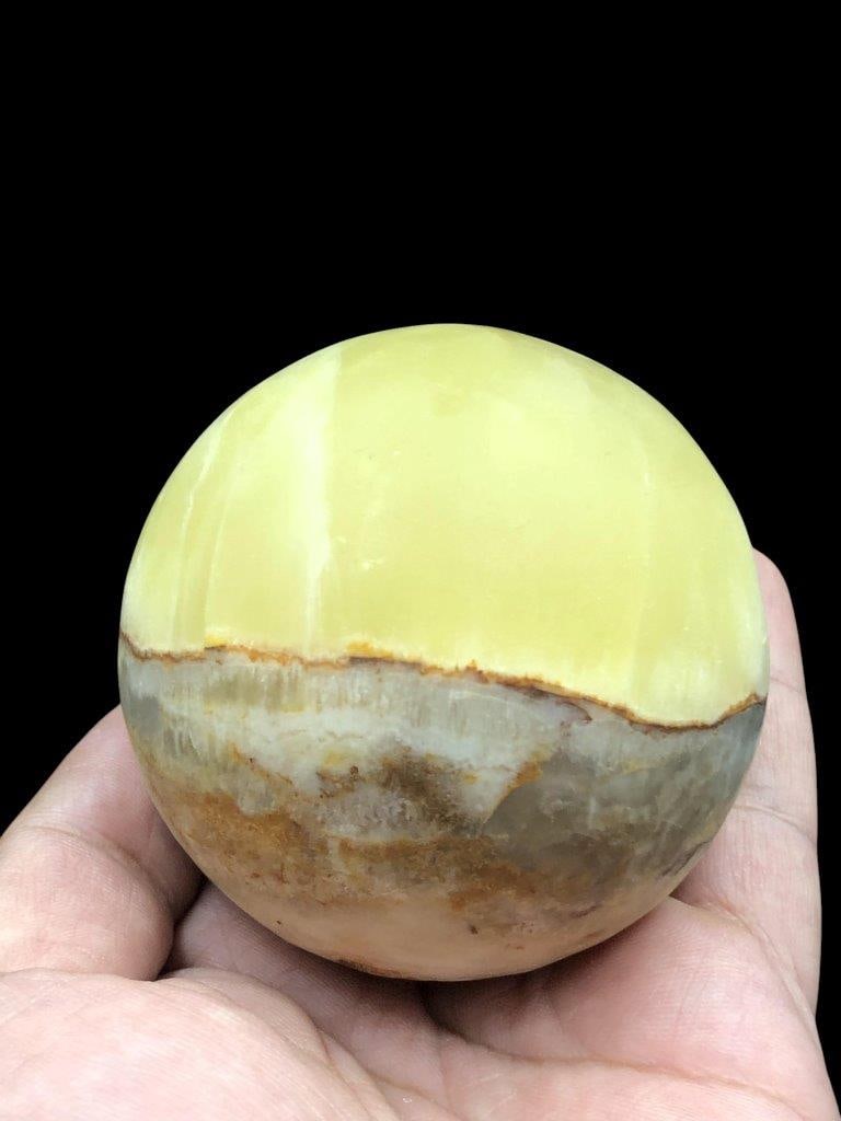 Banded Calcite Healing Sphere 550 Grams (1 of 4)