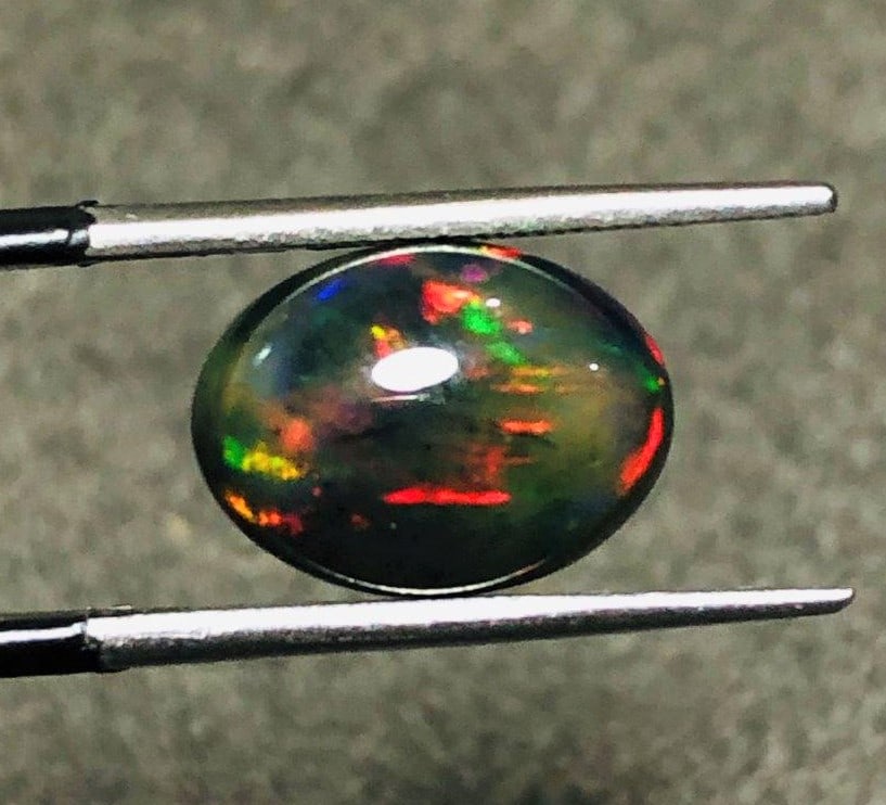 2crts Ethopian Black Fire Opal - 3
