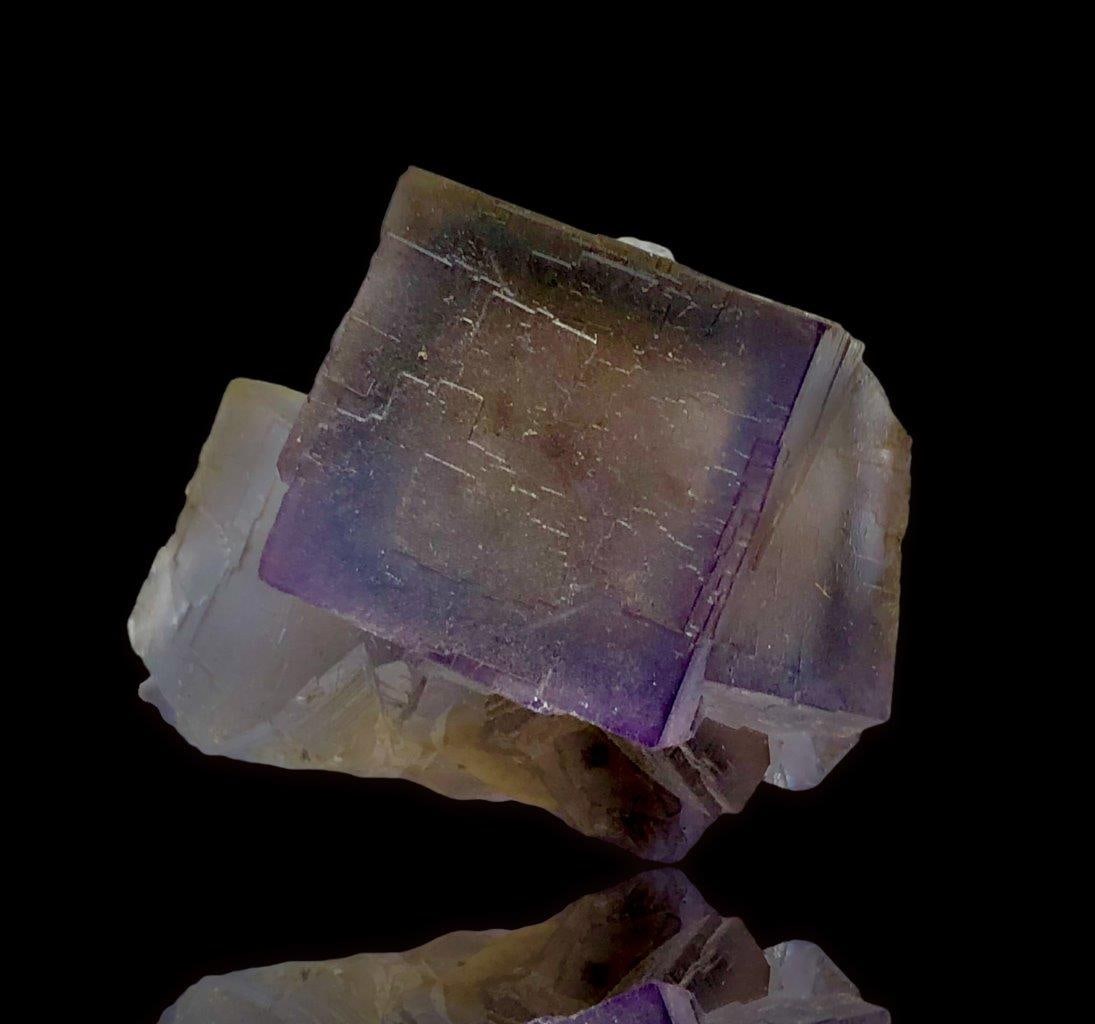 Cubic Fluorite Mineral - 40 Grams - 50X30X25 mm (1 of 4)