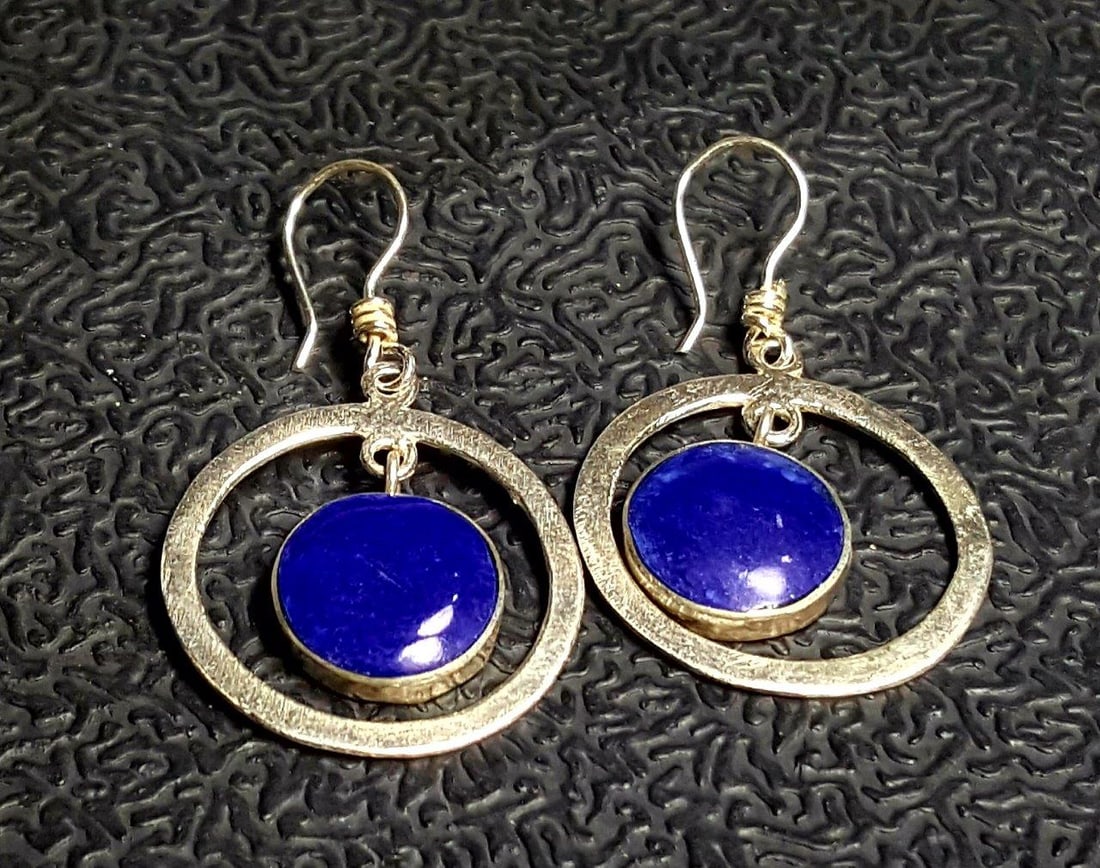 Lapis Earrings - 2