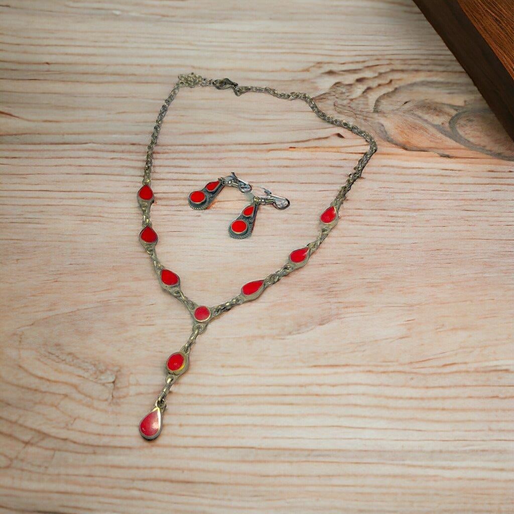 Afghan tribal kuchi handmade special choker set: Afghan tribal kuchi handmade special choker set Shipping: $23.00. Shipping rates are determined by Parcel weight and destination.