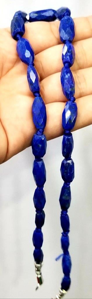 Royal Blue Lapis Lazuli Healing Necklace: Royal Blue Lapis Lazuli Healing Necklace Shipping: $23.00. Shipping rates are determined by Parcel weight and destination.