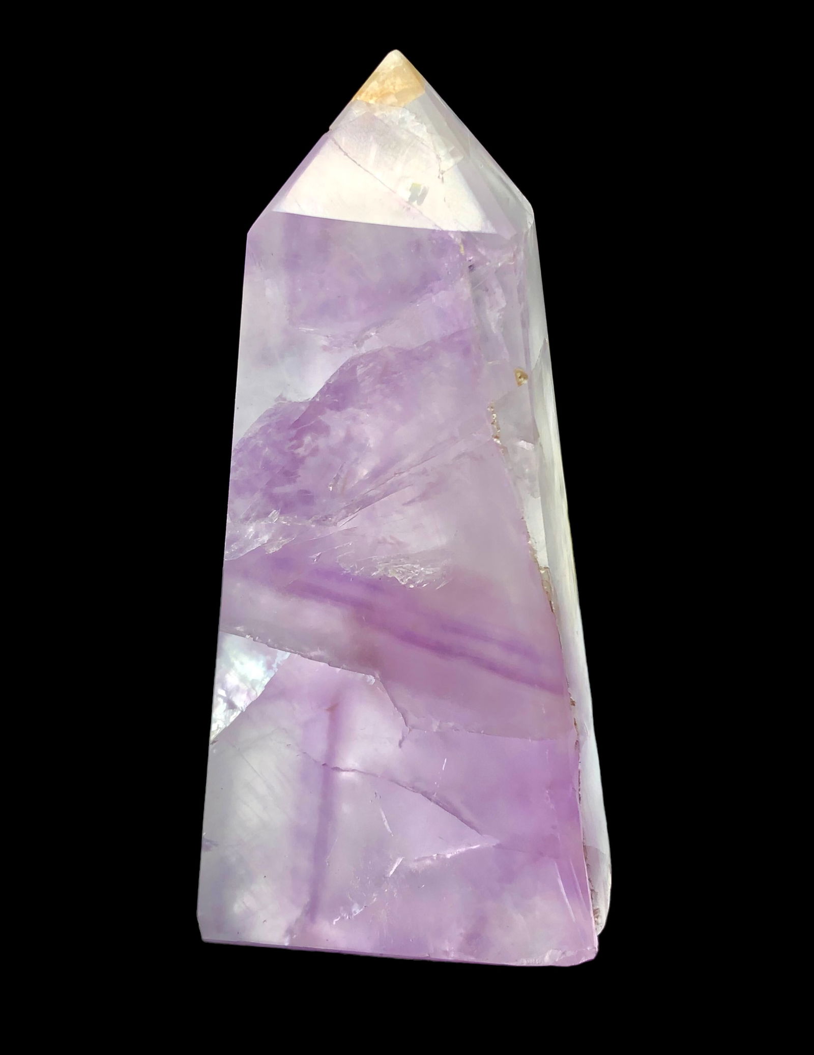 Polished Fluorite Crystal Obelisk Wand Point Healing Tower (1 of 4)