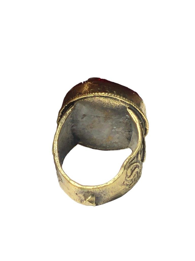 Lapis Lazuli Leaf Pendant - 2