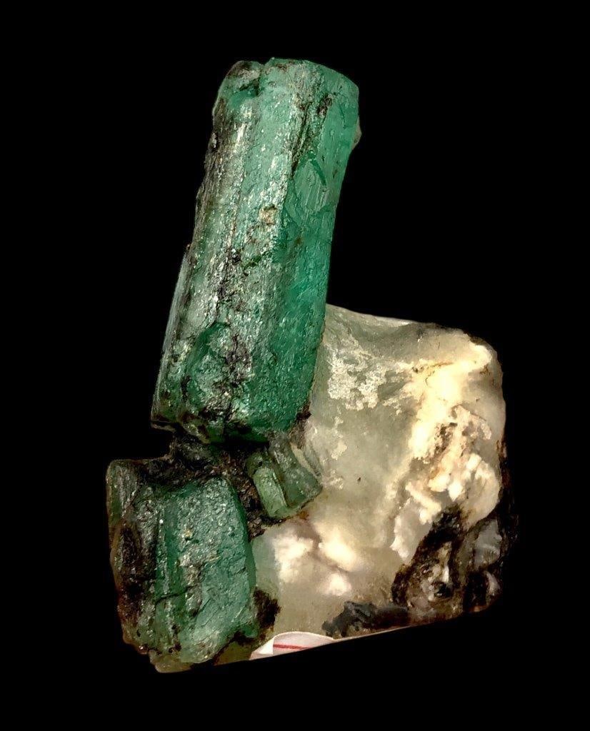 70.99 Grams Amazing Emerald Crystal On Matrix - 58.5X38X39.1 mm (1 of 5)