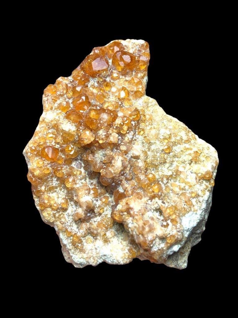 Lustrous Hessonite Garnet Specimen: 15 Grams Mineral Specimen from Pakistan (1 of 3)