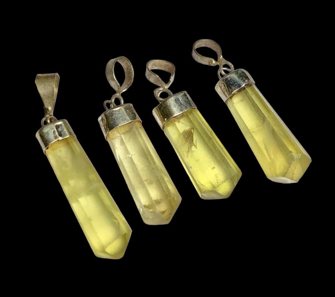 Citrine Necklace-Healing Crystal Pendants (1 of 3)