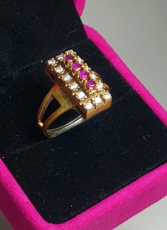 Handmade Ring, Ottoman style authentic ring (1 of 5)