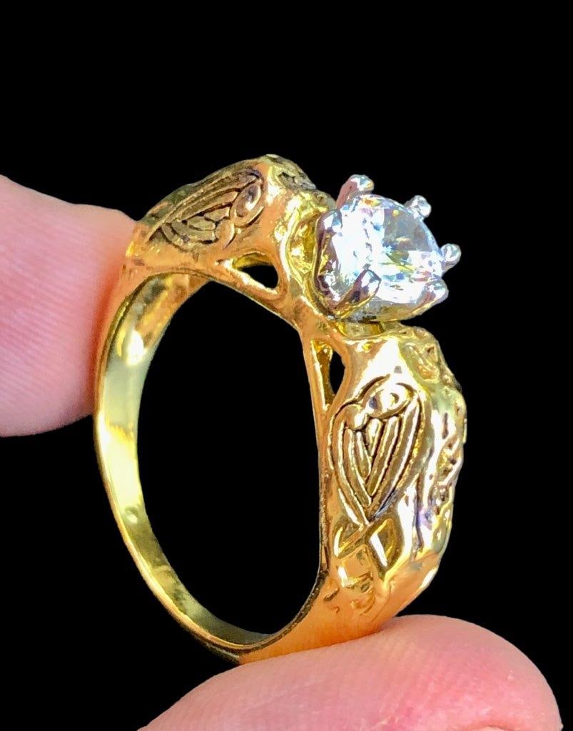 Gold Plated Copper Ring - 3