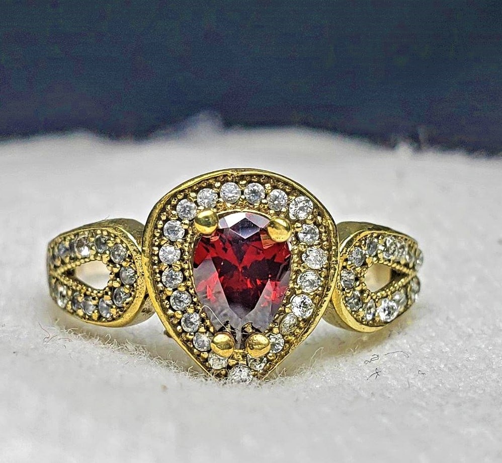 Stylish Bronze Ring (1 of 3)