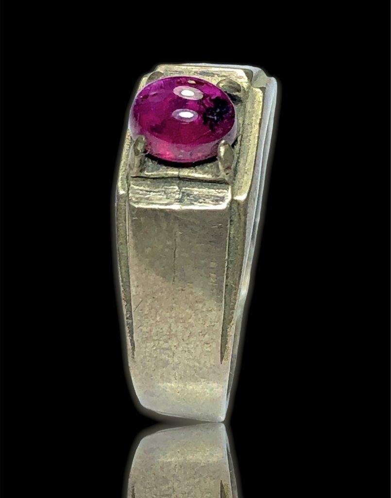Fine Quality Ruby Cab July Birthday Wedding Ring Ring - 3