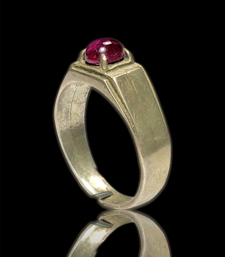 Fine Quality Ruby Cab July Birthday Wedding Ring Ring - 4