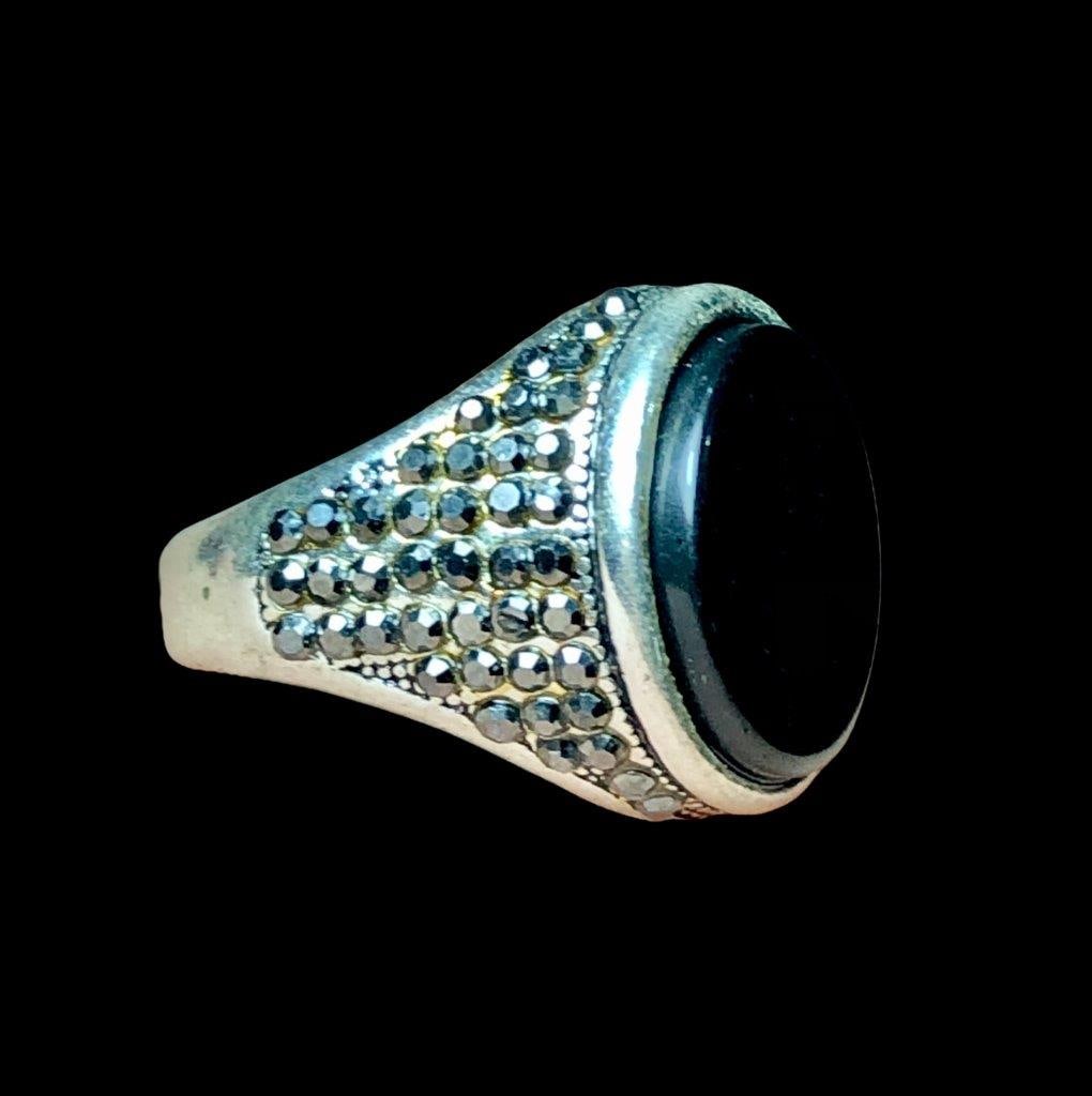 Agate Solitaire Copper Ring - 4