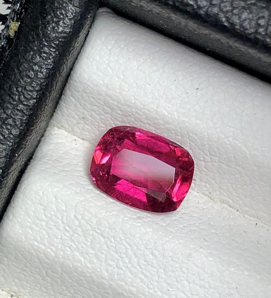 1.10 Carats Rubelite Tourmaline - 8X6X4 mm: 1.10 Carats Rubelite Tourmaline - 8X6X4 mm FREE SHIPPING: