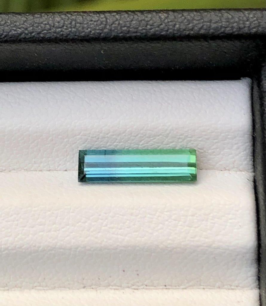 1.55 Carats Natural Tri Colour Tourmaline Gemstone - 13X4X3 mm: 1.55 Carats Natural Tri Colour Tourmaline Gemstone - 13X4X3 mm FREE SHIPPING: