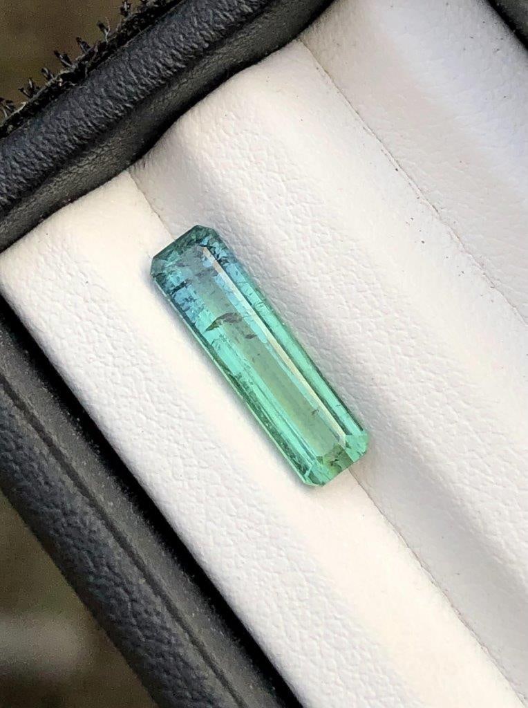 2.35 Carats Tri Color Natural Tourmaline Gemstone - Jewelry Setting - 16X4X4 mm (1 of 5)