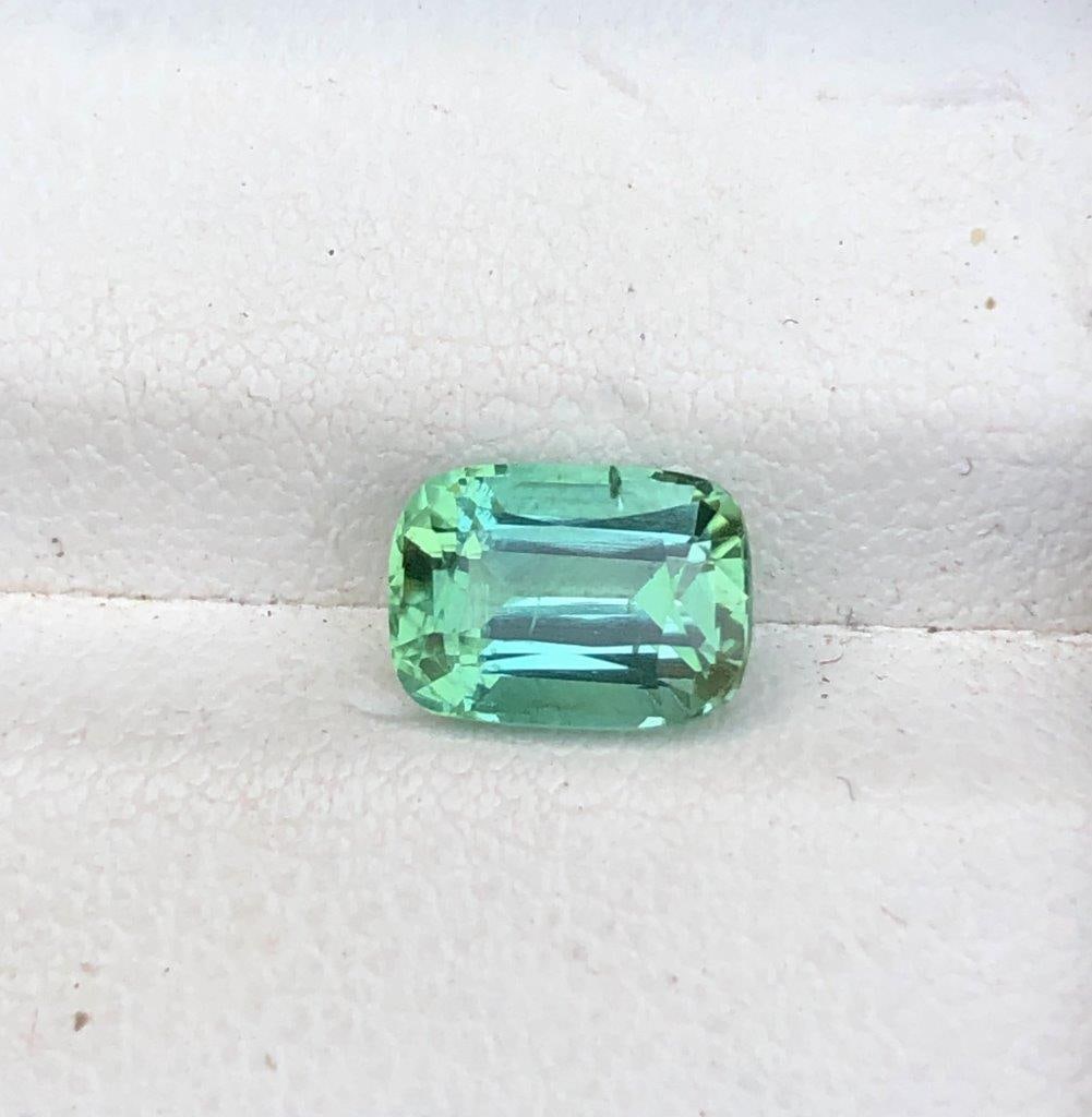 1.45 Carats Amazing Greenish Blue Tourmaline - 8X5X5 mm (1 of 5)