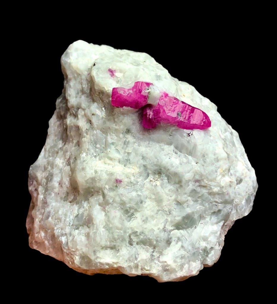 273 Grams Natural Ruby Crystals On Matrix - 76X73X58 mm (1 of 3)