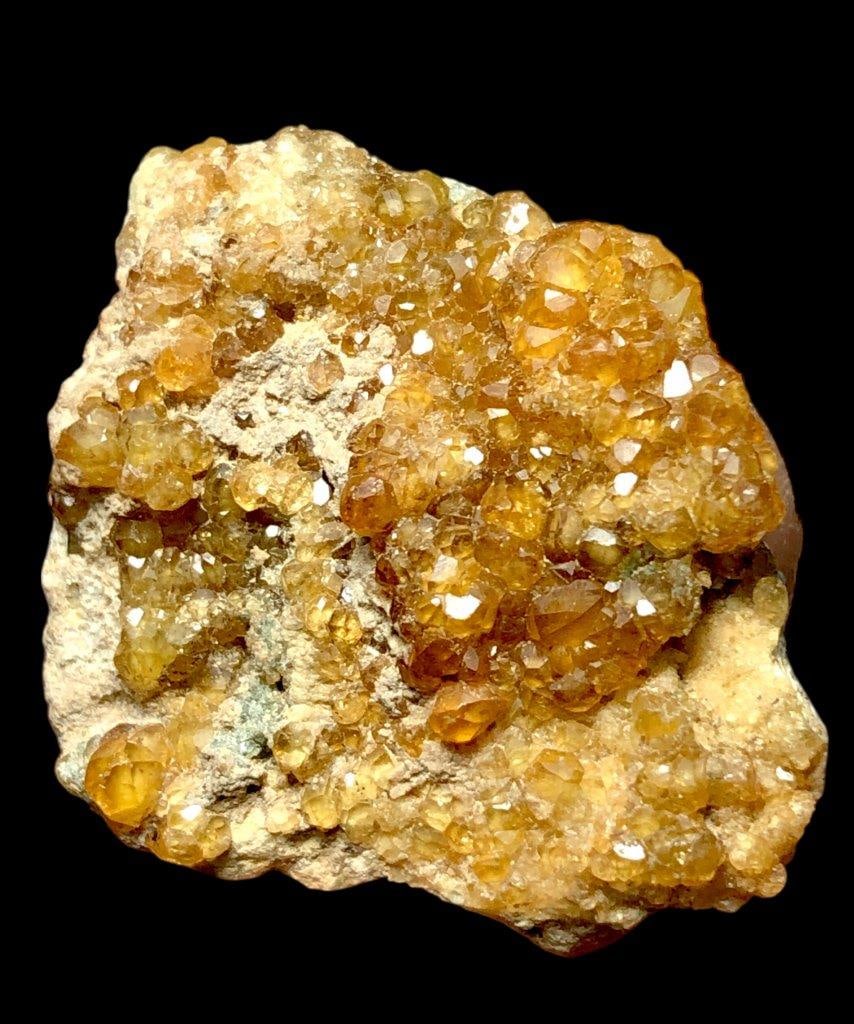 16 Grams Hessonite Garnet Crystals Cluster Mineral Specimen - 31X27X17 mm (1 of 1)