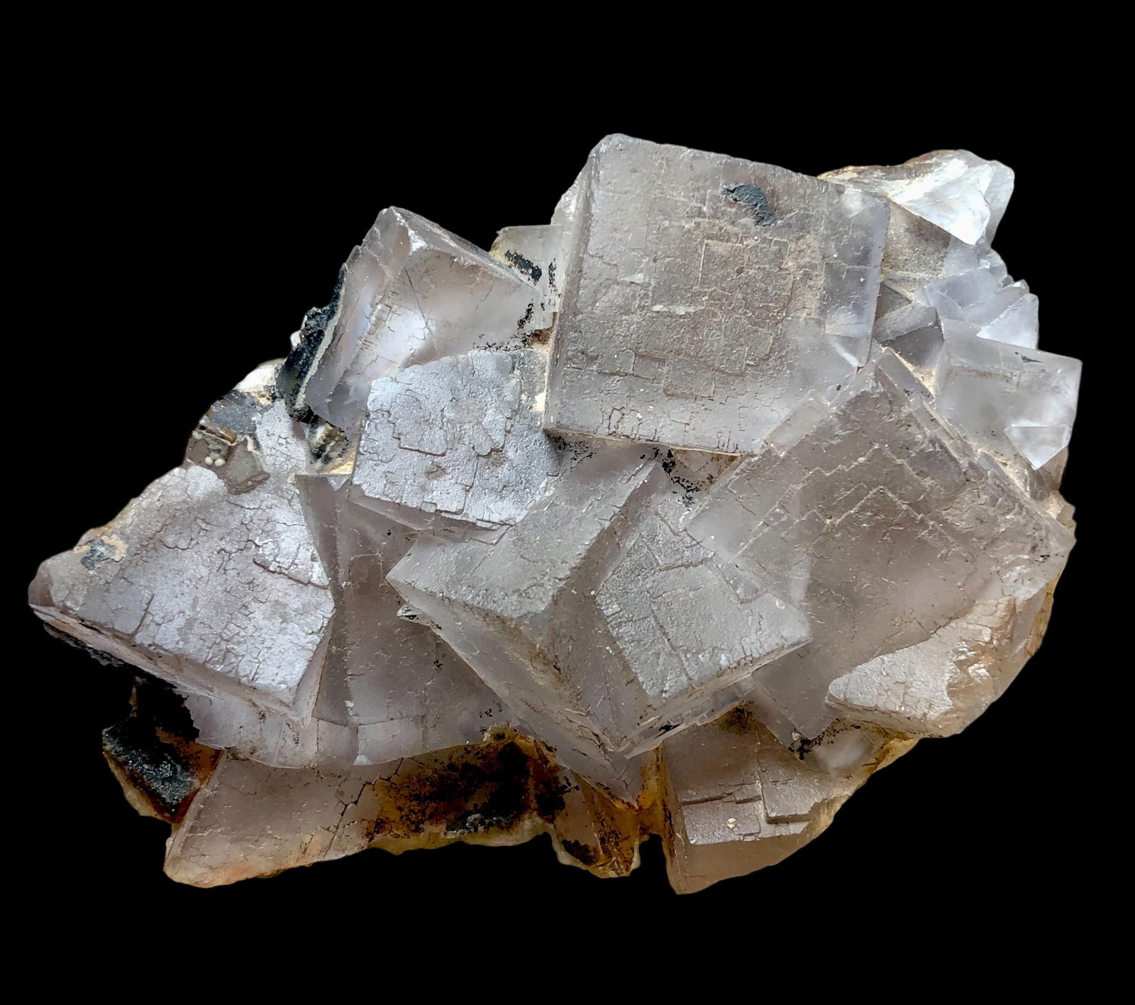 128.29 Grams Cubic Fluorite Mineral Specimen - 85X60X25 mm (1 of 4)