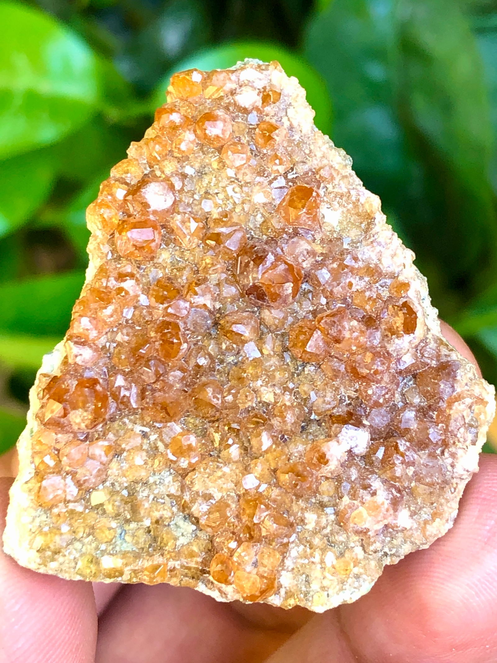 Garnet Crystals Cluster On Matrix - 48.55 Grams - 40X30X20 mm: Garnet Crystals Cluster On Matrix - 48.55 Grams - 40X30X20 mm Shipping Rate: 23$ .shipping rates are determined by Parcel weight and destination.Combined shipping: We offer combine shipping on multipl