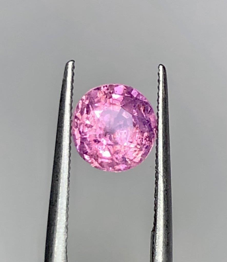 1.60 Carats Natural Pink Sapphire Gemstone - 7X6X5 mm (1 of 5)
