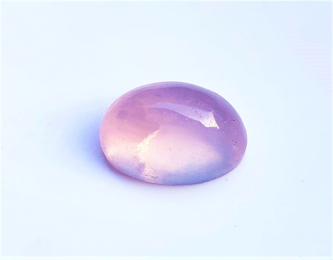 Natural Rose Quartz Cab - 14.5 Carats (1 of 2)