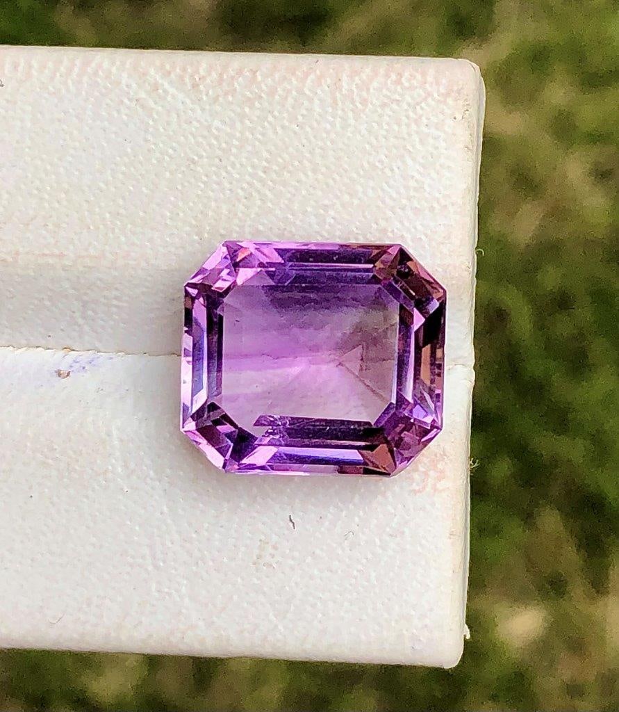10.55 Carats Jewelry Size Natural Amethyst: 10.55 Carats Jewelry Size Natural Amethyst - 13.5X12.5X9.5 mmShipping Rate: $15.00 .shipping rates are determined by Parcel weight and destination.Combined shipping: We offer combine shipping on multi