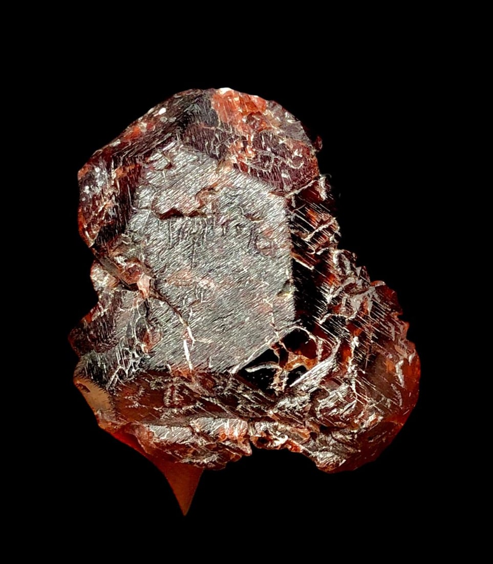 16 Grams Miniature Almandine Garnet Crystal Specimen - Collection Piece - 30X23X17 mm: 16 Grams Miniature Almandine Garnet Crystal Specimen - Collection Piece - 30X23X17 mmShipping Rate: $20.00 .shipping rates are determined by Parcel weight and destination.Combined shipping: We offer c