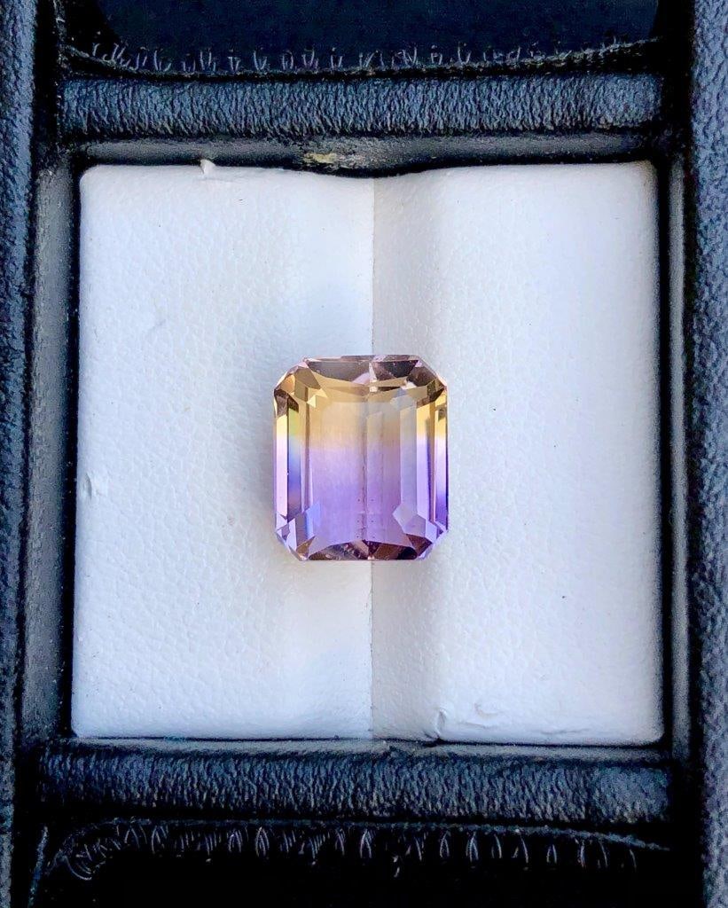 6.35 Carats Ametrine Faceted Gemstone For Ring Making Stone - 11X9X8 mm: 6.35 Carats Ametrine Faceted Gemstone For Ring Making Stone - 11X9X8 mmShipping Rate: FREE SHIPPINGshipping rates are FREE WORLDWIDECombined shipping: We offer combine shipping on multiple items purch