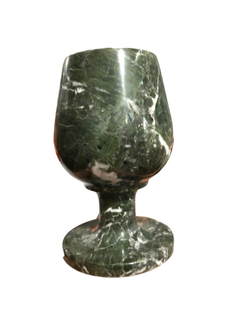 Black Jade Marble Handmade Mug - 446 Grams - 120X60X50 mm: Black Jade Marble Handmade Mug - 446 Grams - 120X60X50 mm Shipping: $55.00. Shipping rates are determined by Parcel weight and destination.