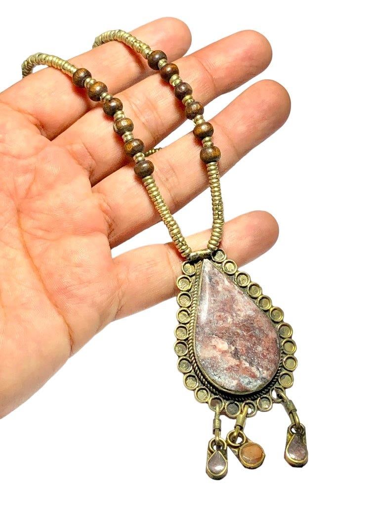 Vintage Jewelry - Vintage Inspired Necklace - Colorful Necklace (1 of 3)