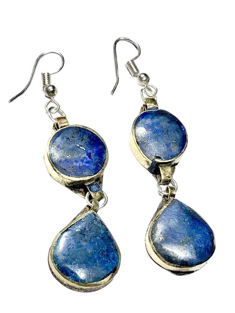 Old Fashion Lapis Earrings in Gale: Old Fashion Lapis Earrings in Gale Shipping: $23.00. Shipping rates are determined by Parcel weight and destination.