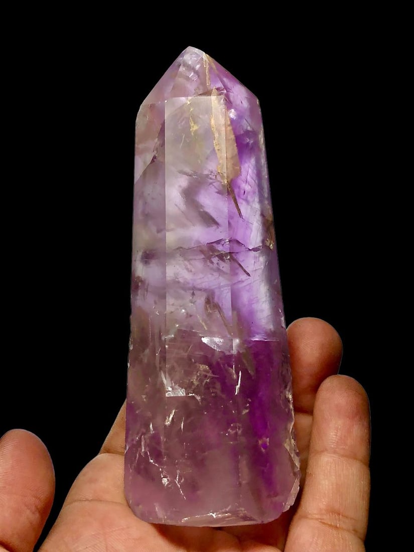 Healing Fluorite Point Tower: Healing Fluorite Point Tower Shipping: $23.00. Shipping rates are determined by Parcel weight and destination.