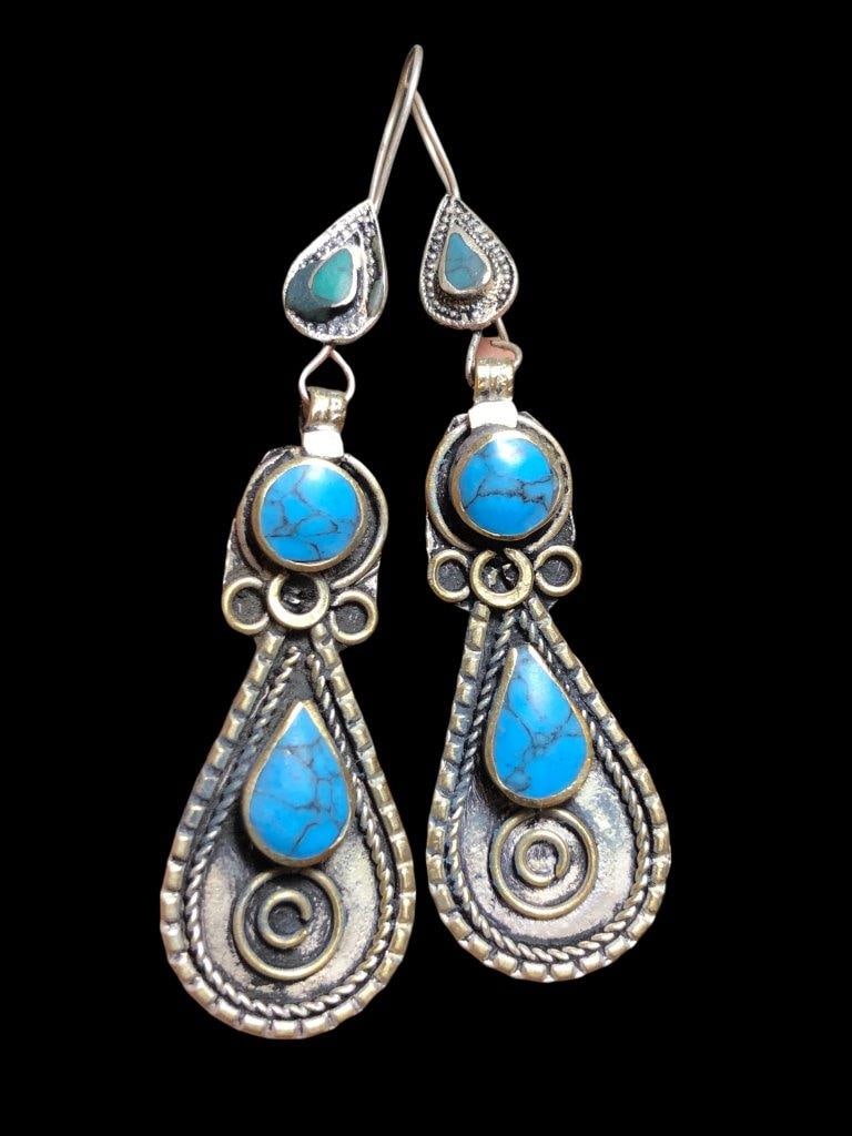 Torquoise Earrings - 4