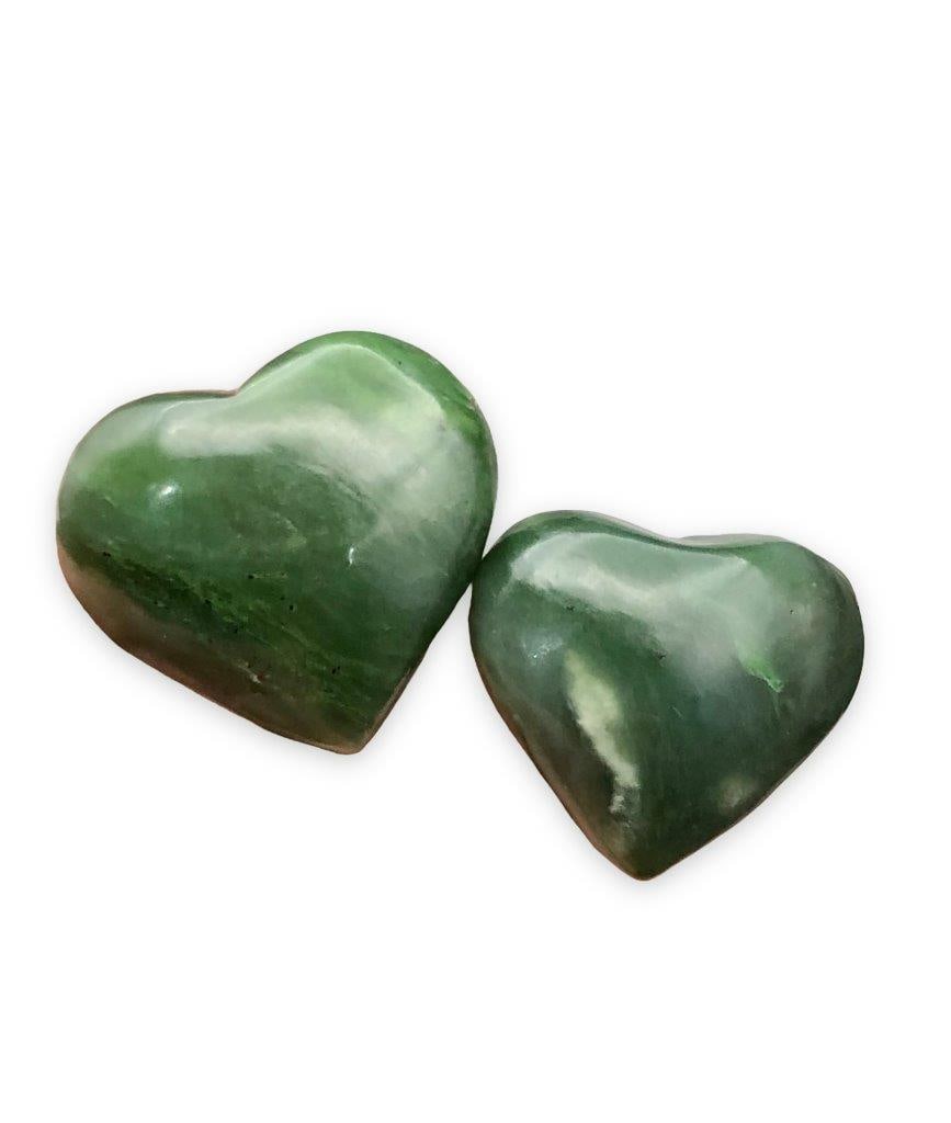 Green Jade - Heart Shape - Green Jade Heart: Green Jade - Heart Shape - Green Jade HeartShipping Rate: $23.00 .shipping rates are determined by Parcel weight and destination.Combined shipping: We offer combine shipping on multiple items purchase