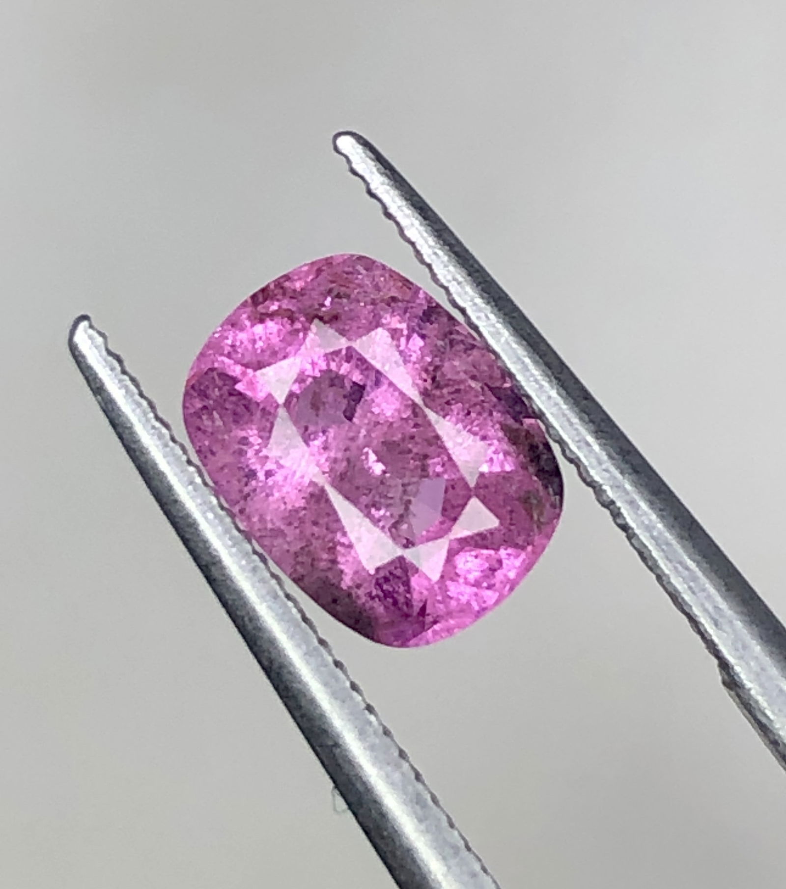 1.40 Carats Natural Pink Sapphire Gemstone - 7.5X6X4 mm: 1.40 Carats Natural Pink Sapphire Gemstone - 7.5X6X4 mm Choose design of your own and we will make it for youWe accept custom order in Sterling Silver, Gold and Platinum in WholeSale PriceColored Gems