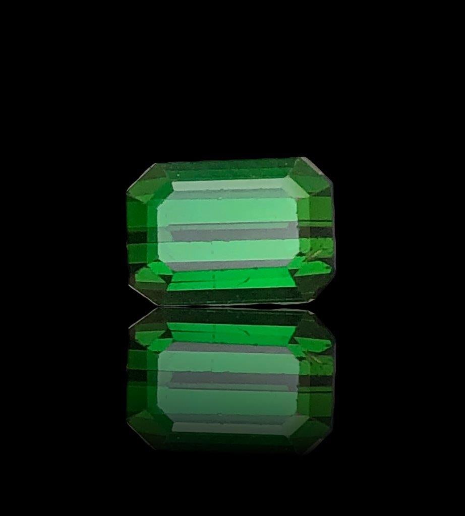 Green Tourmaline Gemstone -2.40 Carats - 8X6X5.5 mm (1 of 3)