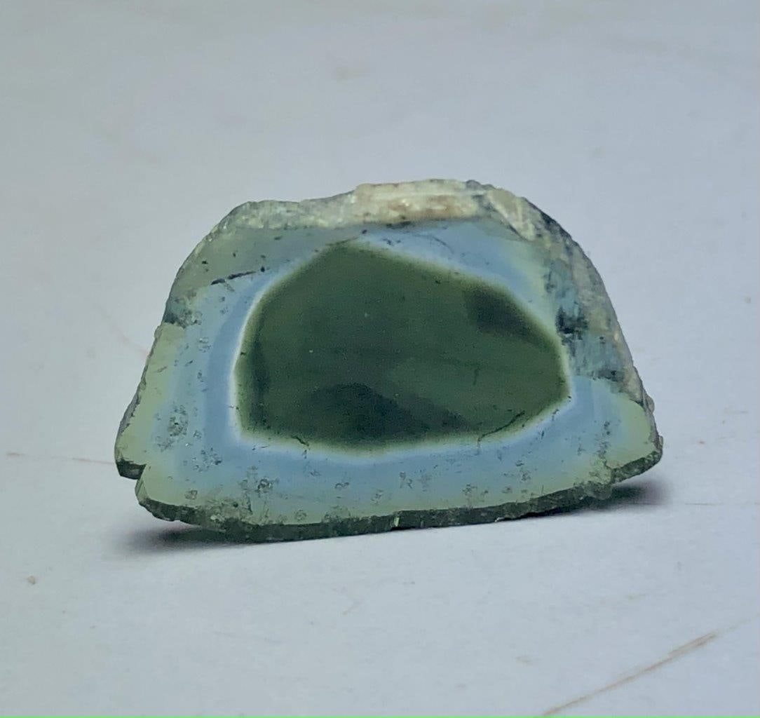Watermalon Tourmaline Slice - 23X25X7 mm (1 of 4)