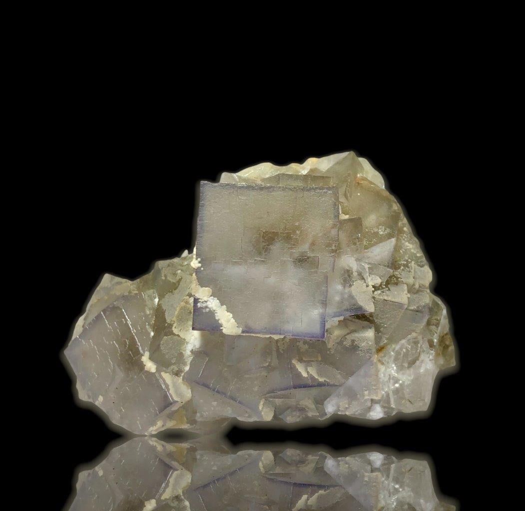 Cubic Fluorite Mineral Specimen From Pakistan -200 Grams - 80X60X50 mm (1 of 3)