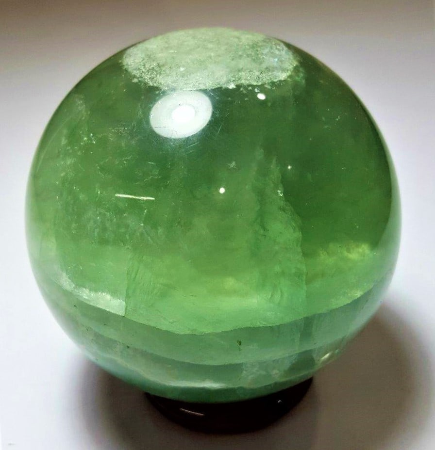 719 Grams Healing Fluorite Sphere - 3