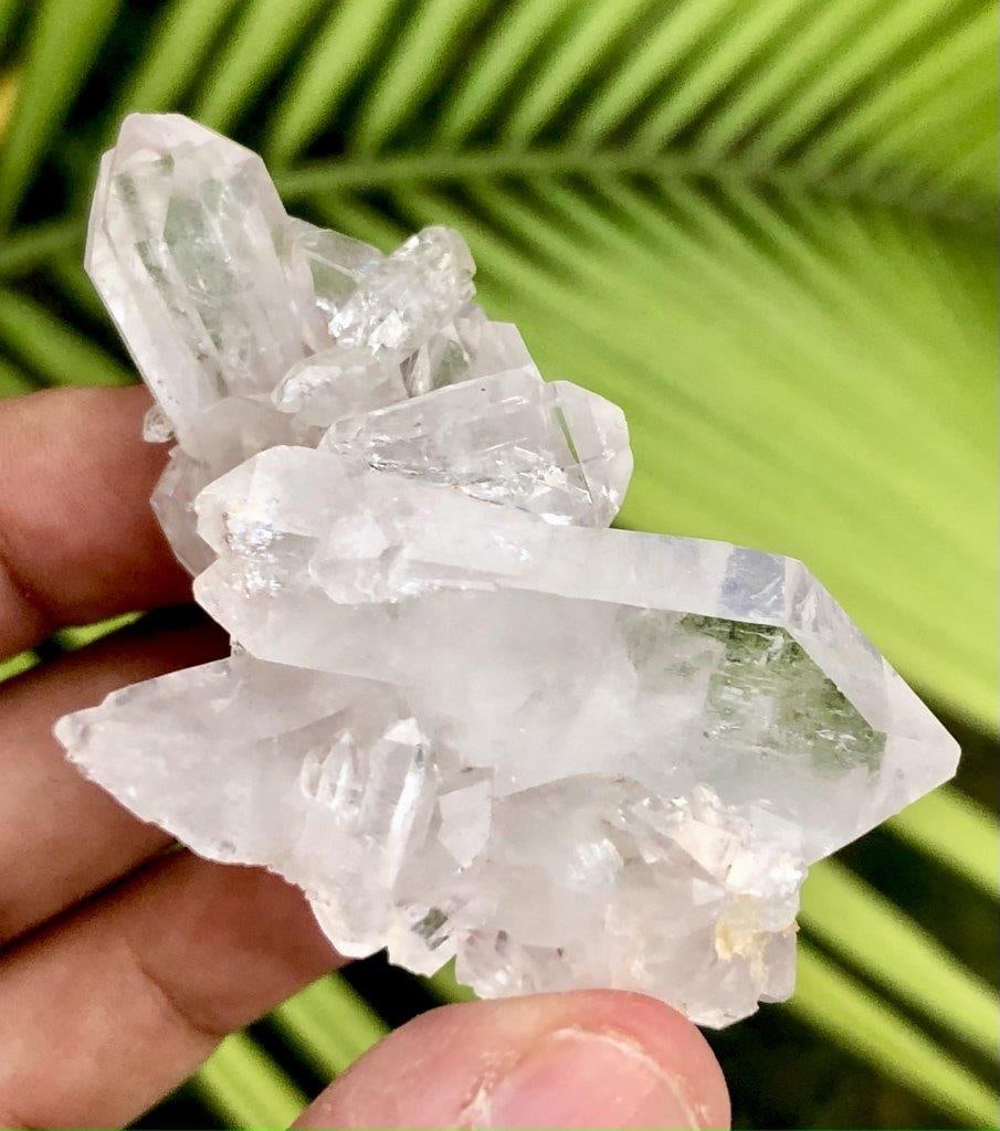 56.80 Grams Quartz Crystals Cluster - 60X60X43 mm (1 of 3)