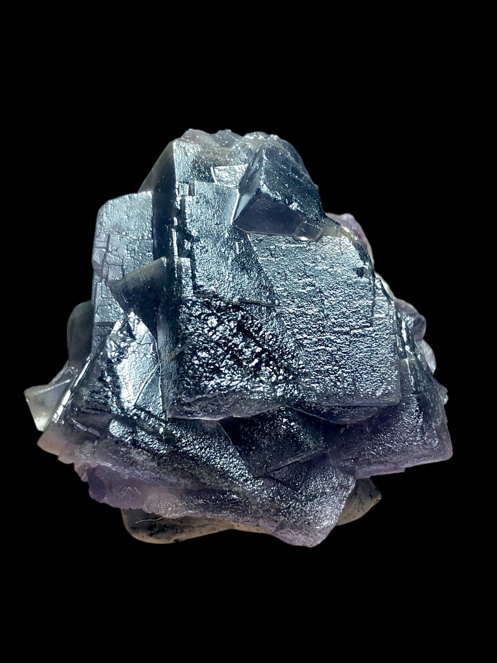 45.80 Grams Deep Colour Cubic Flourite Mineral Specimen - 35X40X20 mm (1 of 3)